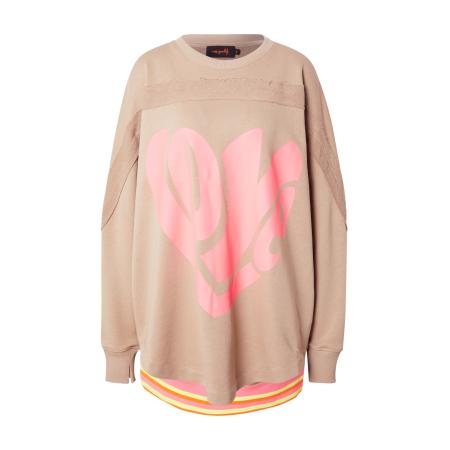 miss goodlife miss goodlife Sweatshirt London sand / neongeel / koraal