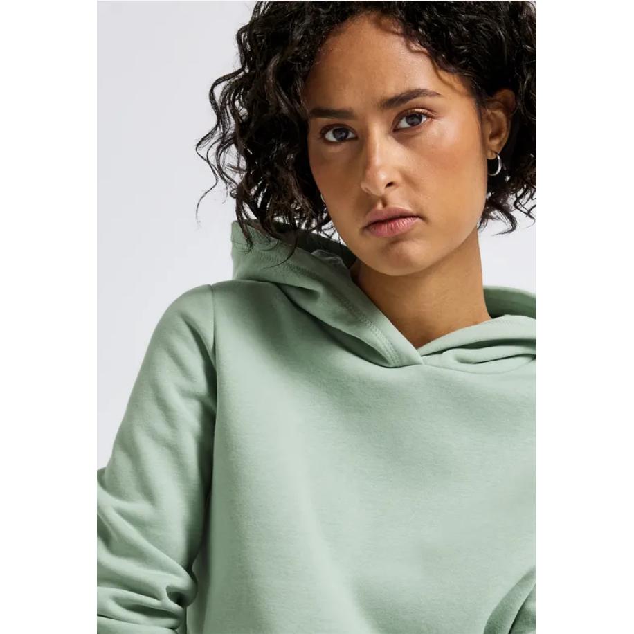 Street One Sweater met capuchon Groen