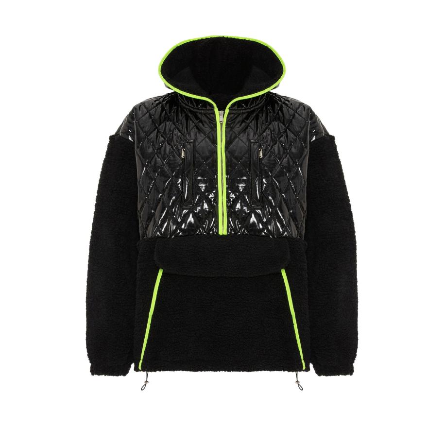 Cipo & Baxx CIPO & BAXX Sweatshirt neongroen / zwart -