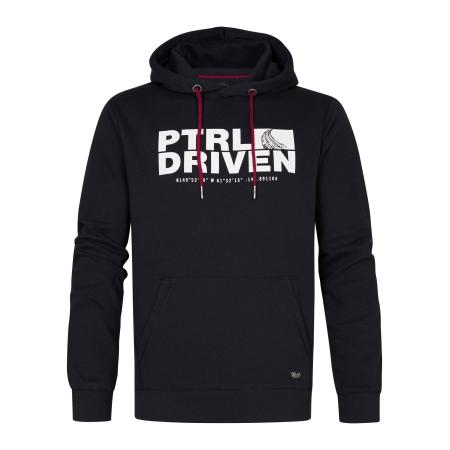 Petrol Industries Petrol Industries Sweatshirt zwart / wit