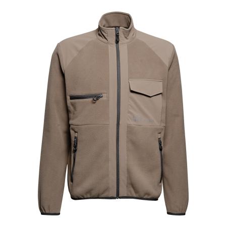 Halo HALO Fleece jas cappuccino / lichtbruin