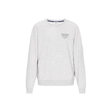 MO MO Sweatshirt grijs gemêleerd