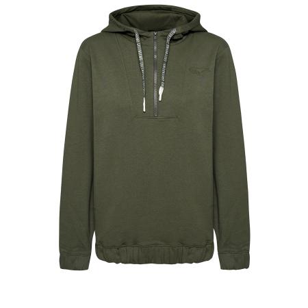 GreenBomb GREENBOMB Sweatshirt Animal Whale Free olijfgroen