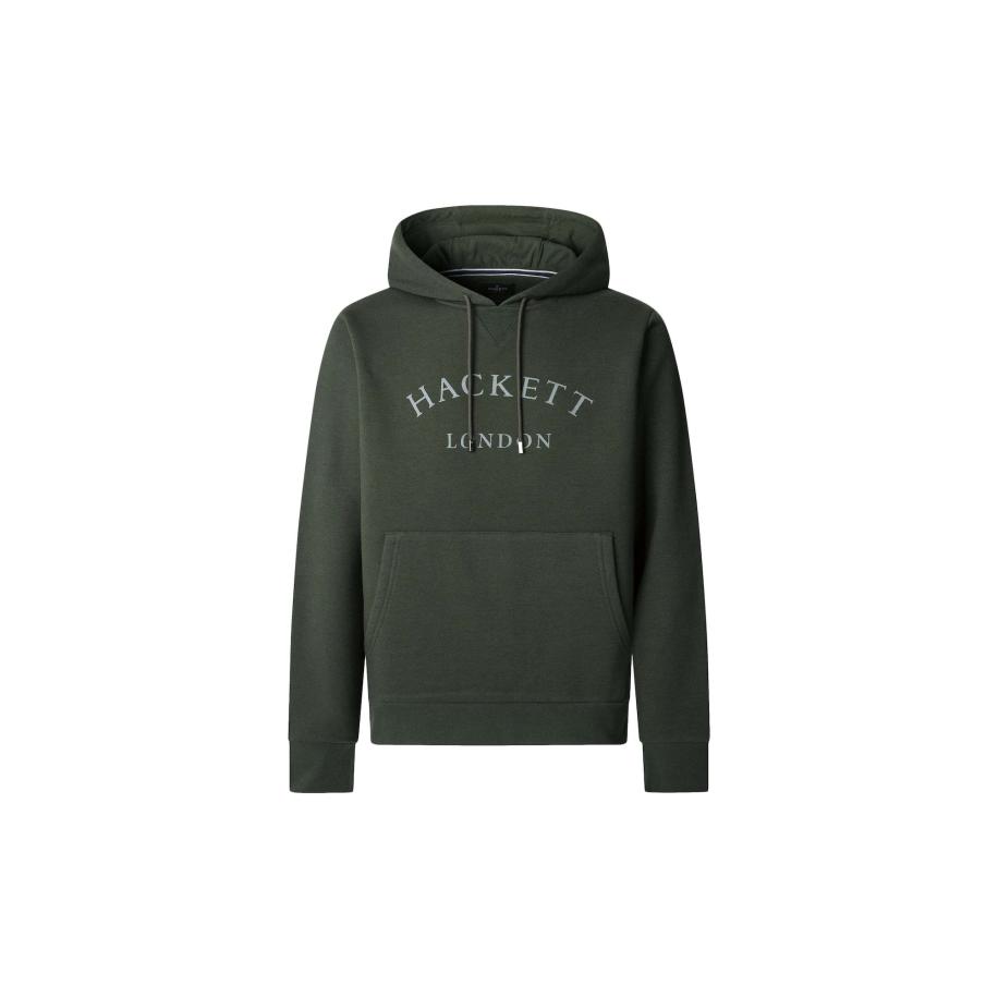 Hackett London Hackett London Sweatshirt Heritage olijfgroen / pastelgroen -