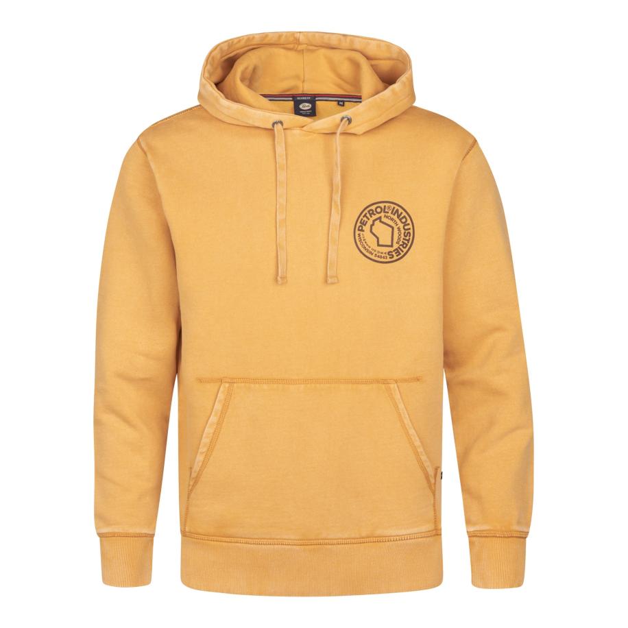 Petrol Industries Petrol Industries Sweatshirt Monroe bruin / oranje -