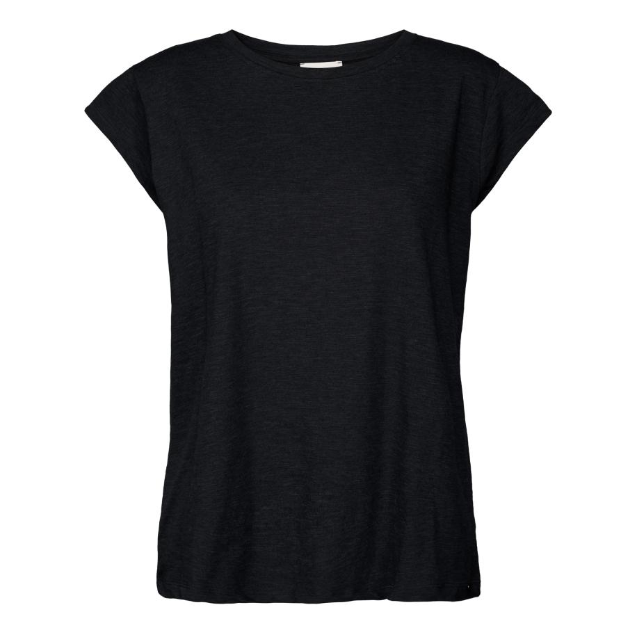 Minus minus Shirt Leti zwart -