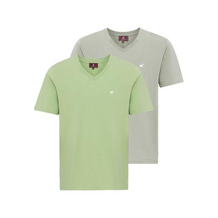Williot Williot Shirt pastelgroen / lichtgroen / wit