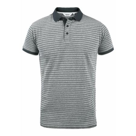 Solid !Solid Shirt Pantelis donkerblauw / lichtgrijs