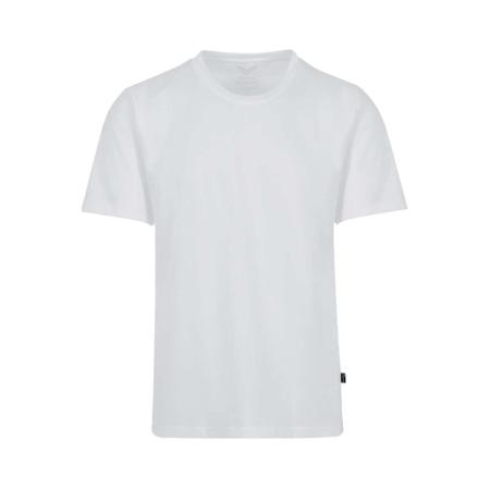 TRIGEMA T-Shirt ronde hals wit, Effen