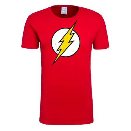 LOGOSHIRT Shirt Flash Logo geel / rood / zwart / wit