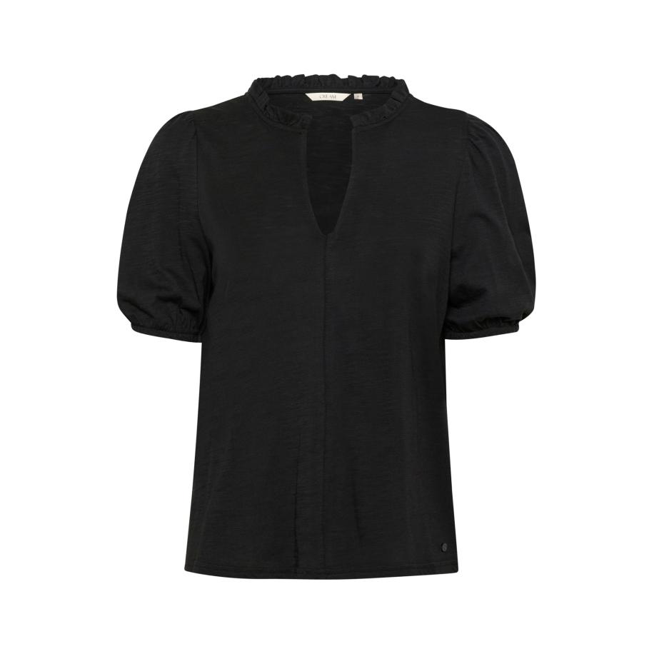 Cream Cream Shirt CRJanny zwart gemêleerd -