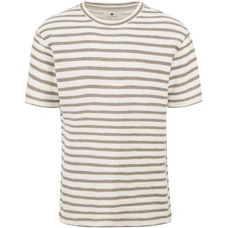 Anerkjendt Kikki T-shirt Groen Gestreept