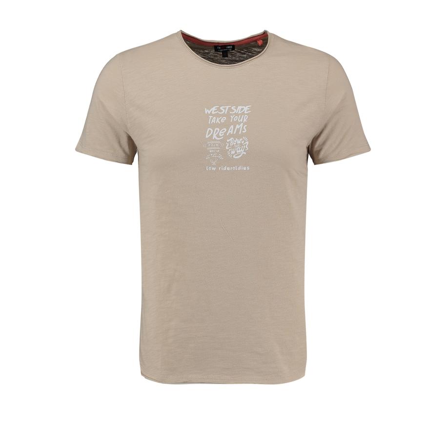 Key Largo Key Largo Shirt WEST SIDE beige / gemengde kleuren -