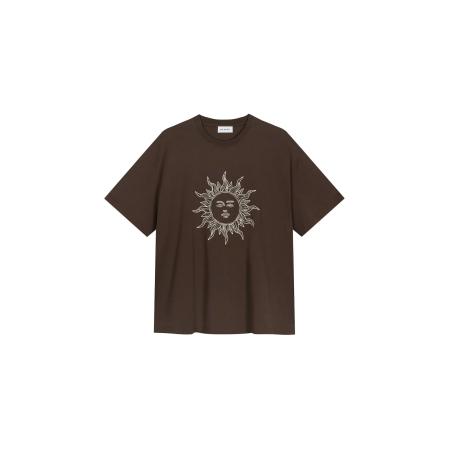 OH APRIL OH APRIL Shirt Sun donkerbruin / wit