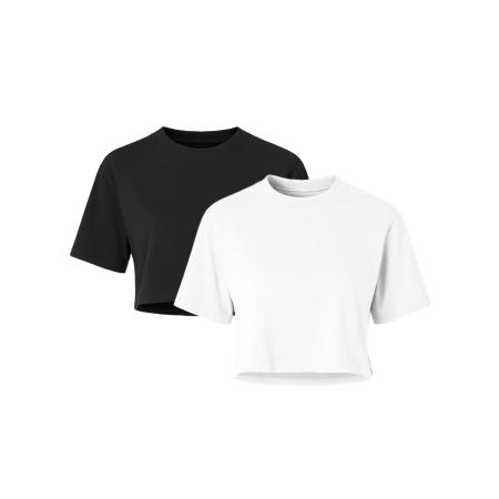 C&City C&City Shirt zwart / wit