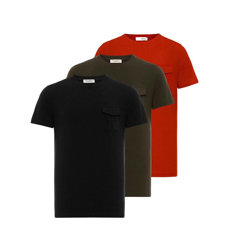 Anou Anou Anou Anou Shirt navy / kaki / rood -