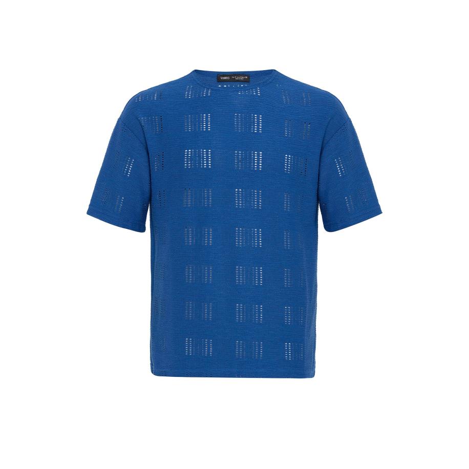 VAMOS CLO Shirt blauw Blauw