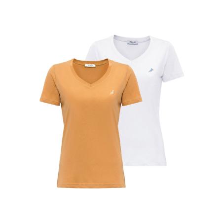 Moxx Paris Moxx Paris Shirt geel / wit