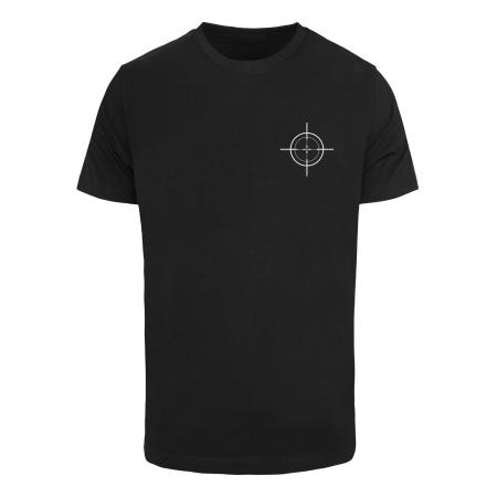 mister tee Mister Tee Shirt zwart / wit