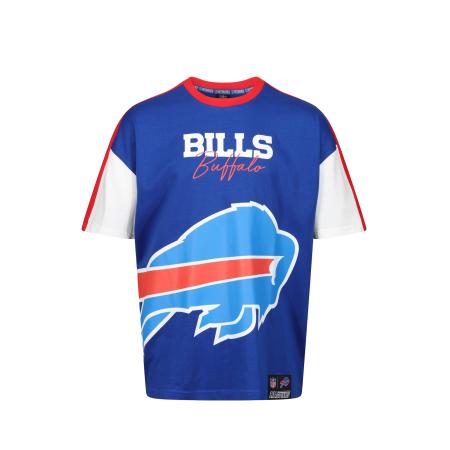 Recovered Recovered Shirt NFL Bills Buffalo Cut and Sew Oversized blauw