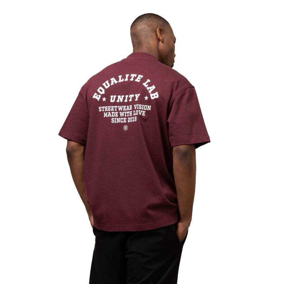 equalite Lucius Boxy T-Shirt Rood