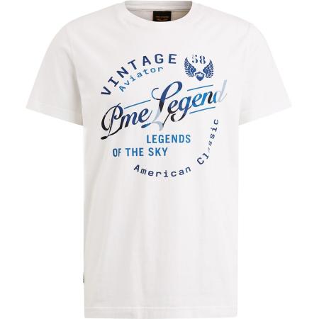 PME Legend T-Shirt Logo Artwork Wit