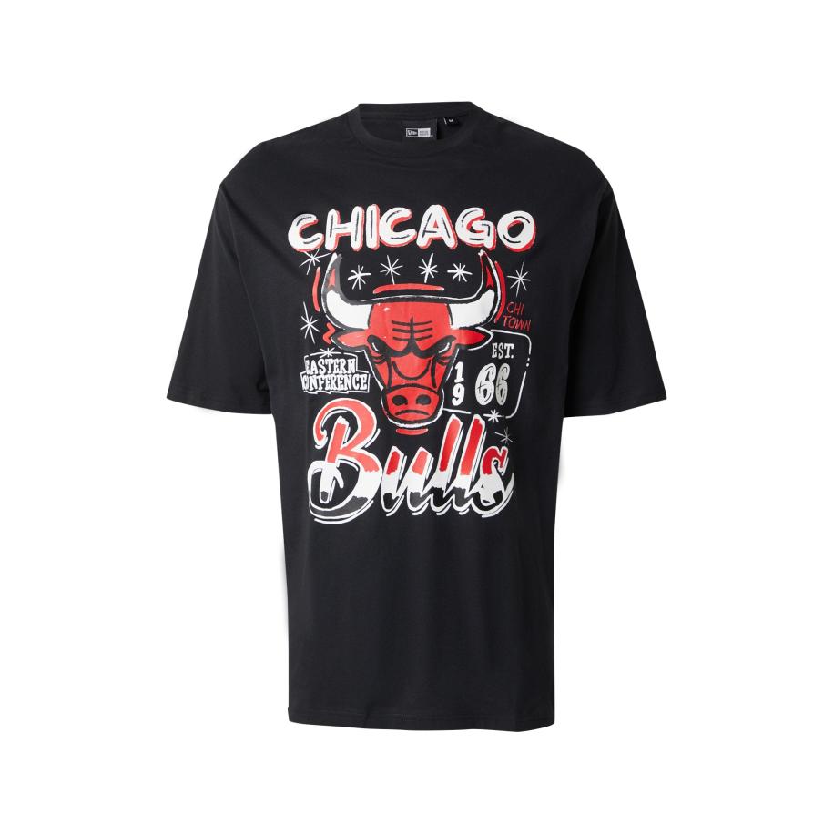 New Era NEW ERA Shirt CHIBUL rood / zwart / wit -