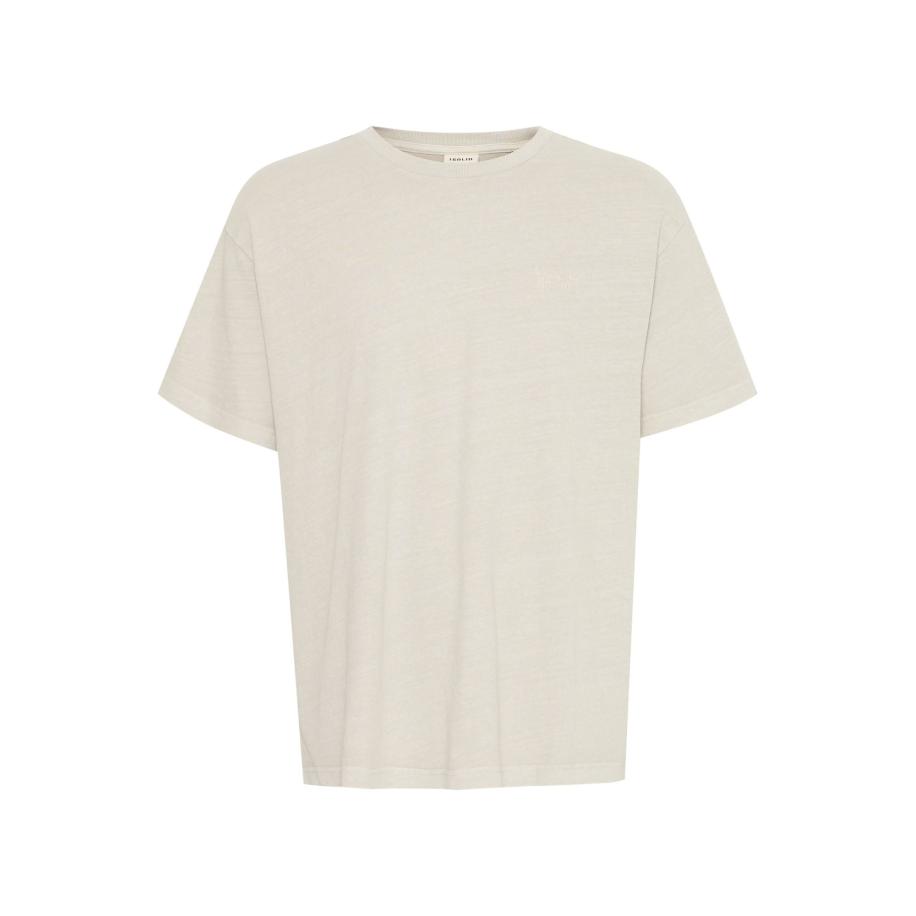 Solid !Solid Shirt PAVLO beige / grijs -