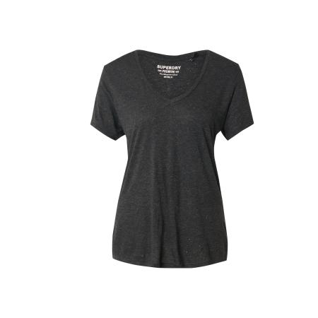 Superdry Shirt zwart gemêleerd