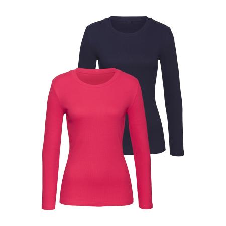 VIVANCE VIVANCE Shirt navy / pink