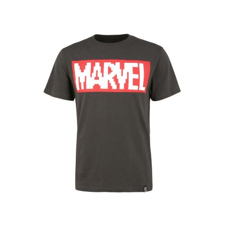 Recovered Recovered Shirt Marvel Pixel zwart