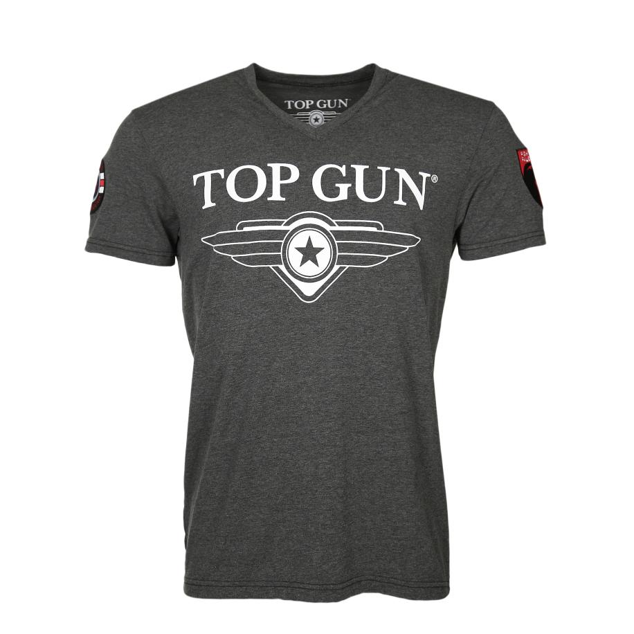 Top gun TOP GUN Shirt Hyper grijs -