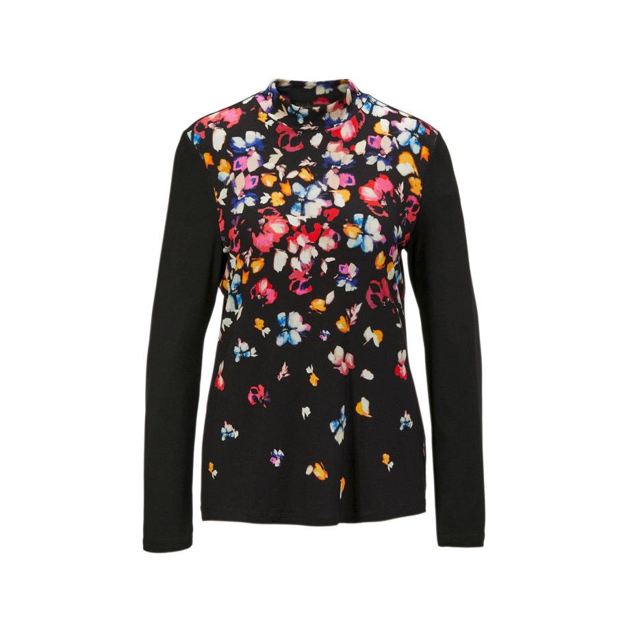 Goldner Goldner Shirt blauw / oranje / pink / rood / zwart -