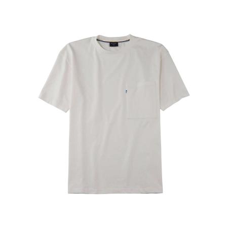 OLYMP Casual T-Shirt ecru, Effen