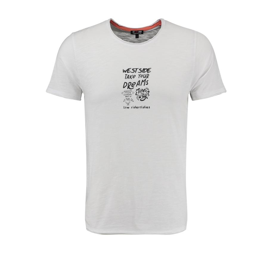Key Largo Key Largo Shirt WEST SIDE gemengde kleuren / wit -
