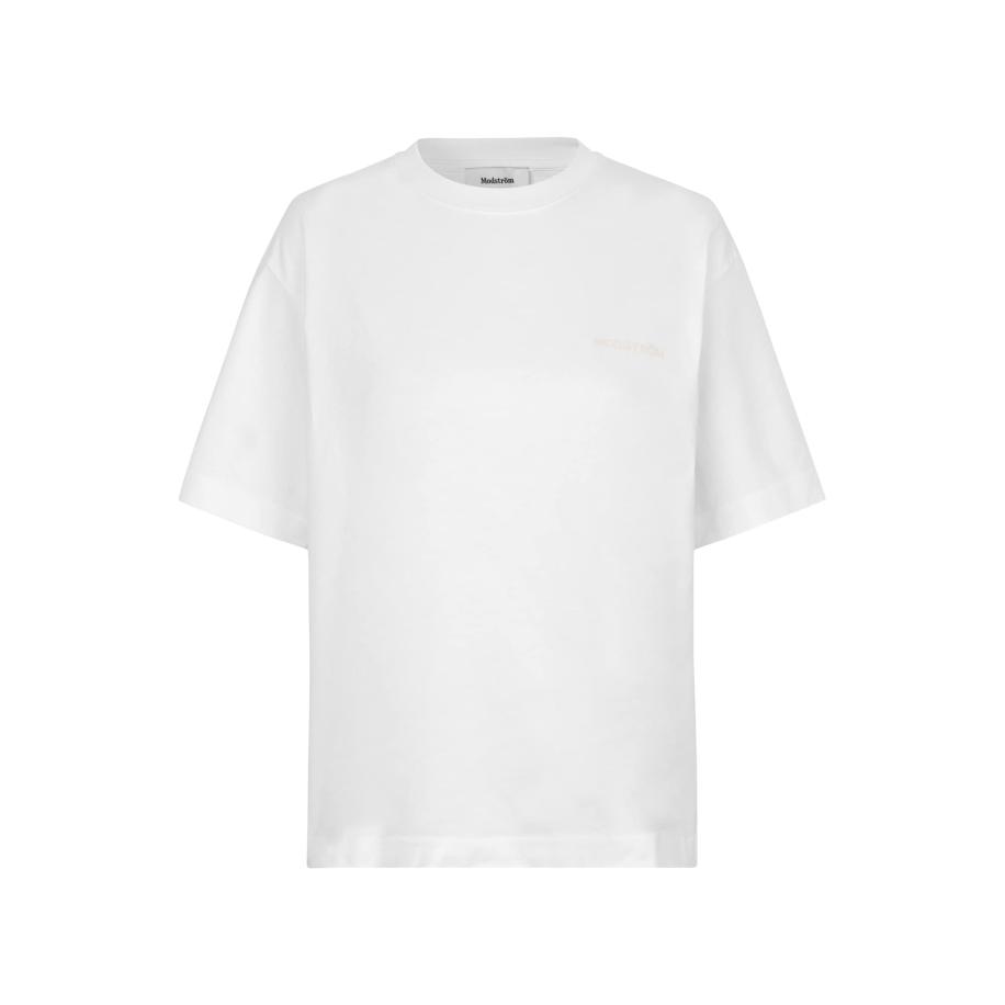 Modström modström Shirt Takoda oranje / wit -