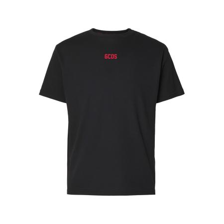 GCDS Shirt ECO rood / zwart