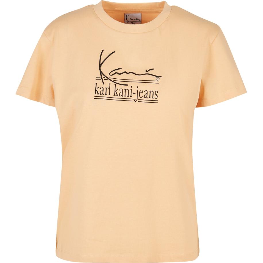 Karl Kani Karl Kani Shirt abrikoos / zwart -