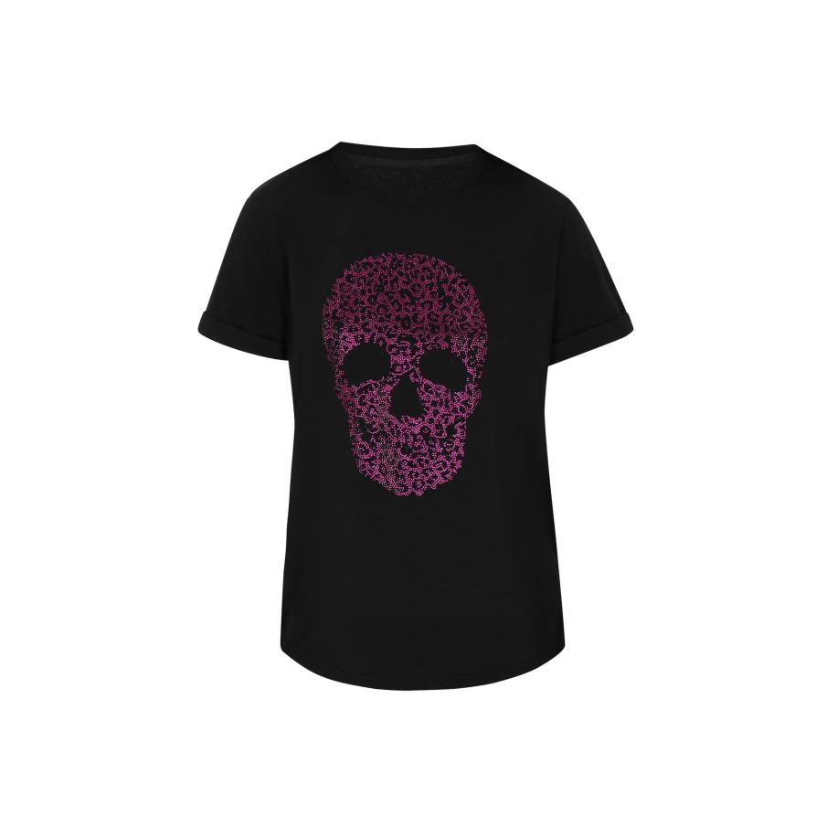 NALLY NALLY Shirt Fashion Look fuchsia / zwart -