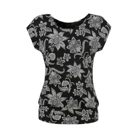 Lascana LASCANA Shirt zwart / wit