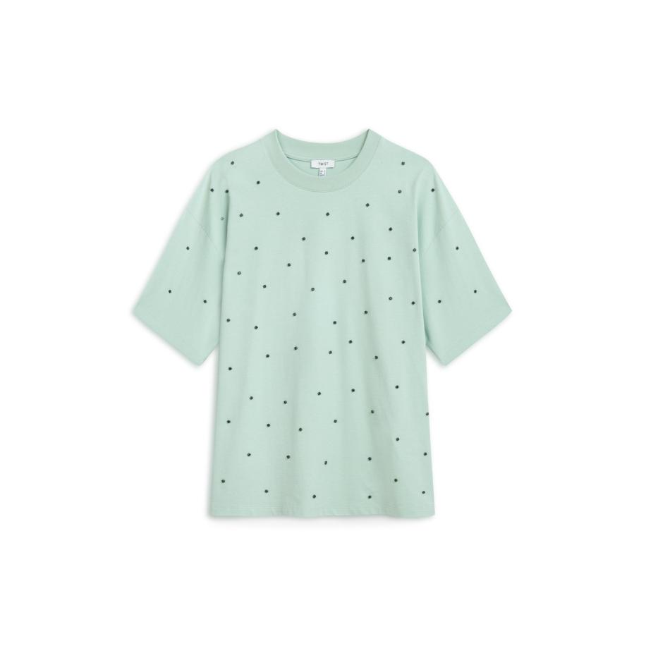 Twist Twist Shirt blauw / zwart -