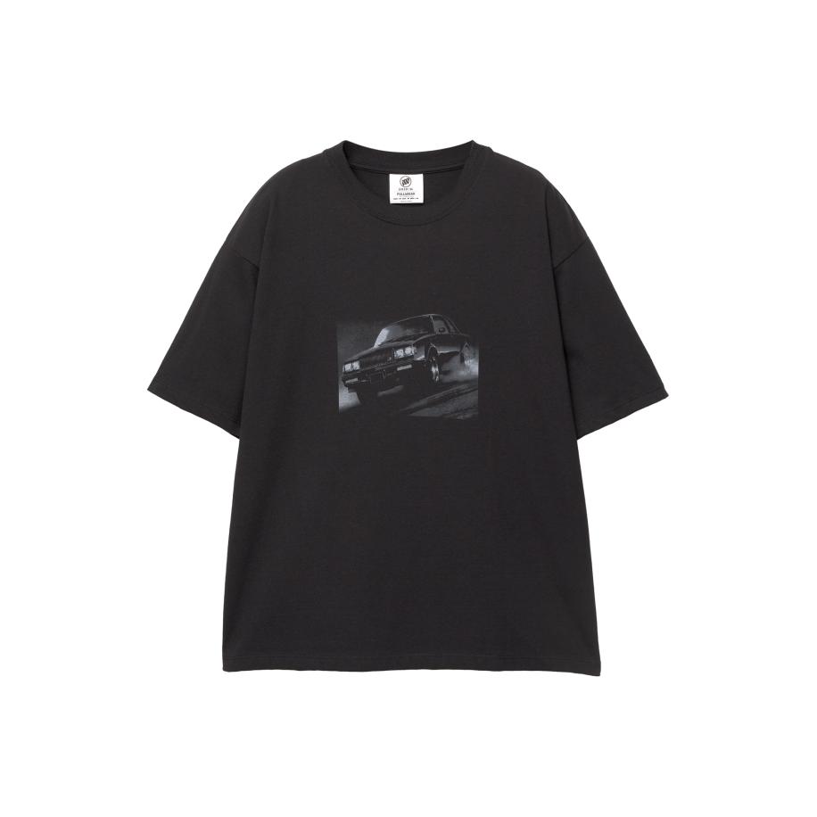Pull&Bear Pull&Bear Shirt antraciet / zwart / offwhite -