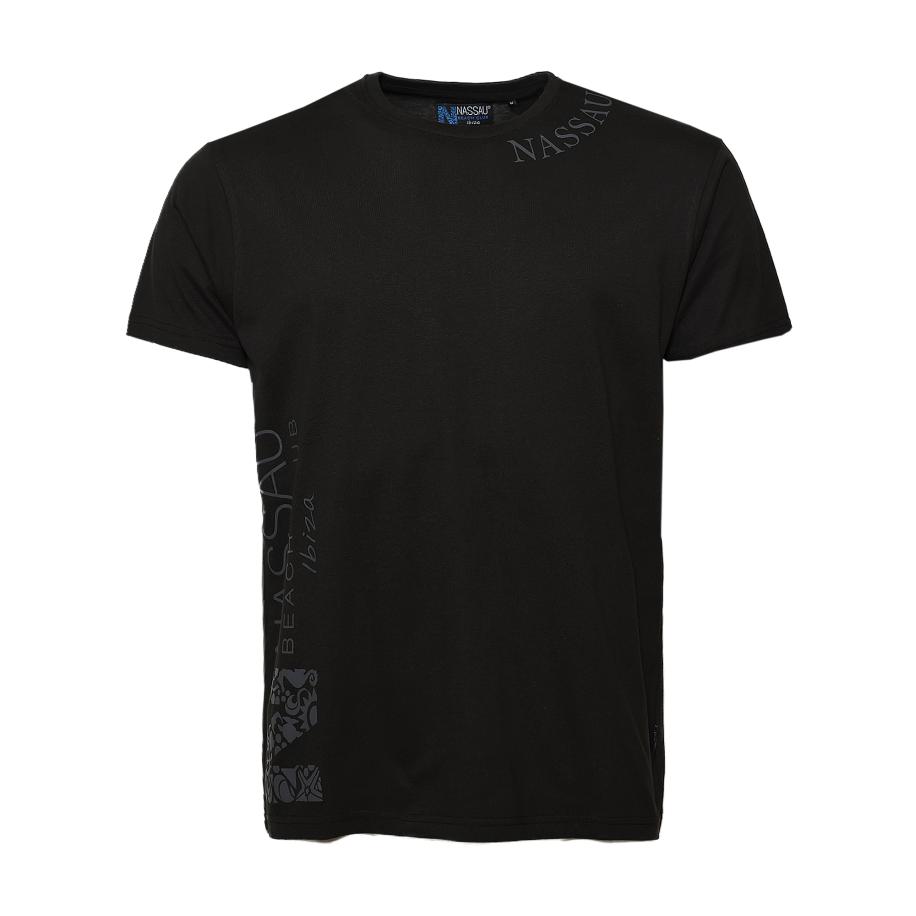 NASSAU Beach Club NASSAU Beach Club Shirt lichtgrijs / zwart -