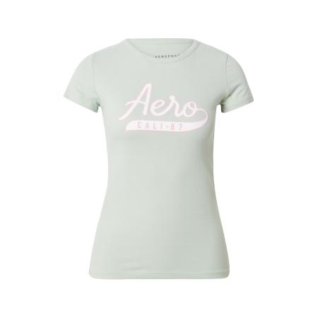 Aeropostale AÉROPOSTALE Shirt CALI pastelgroen / rosa / wit