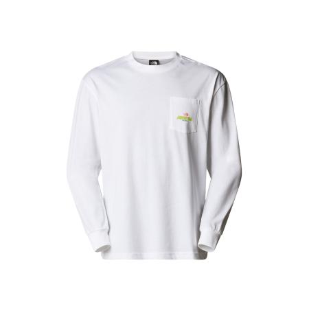 The North Face THE NORTH FACE Shirt Expedition Celebration lichtblauw / kiwi / rood / offwhite