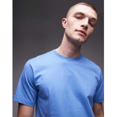 ARKET - T-shirt van jersey in lichtblauw