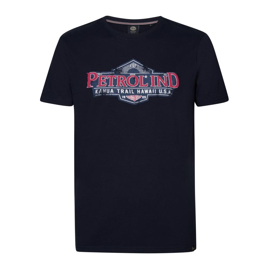 Petrol Industries Petrol Industries Shirt Mariner marine / donkerblauw / rood / wit -