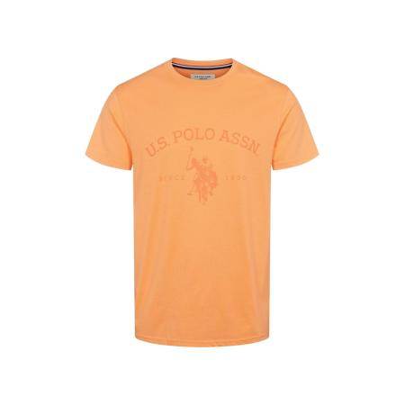 U.S. Polo Assn. U.S. POLO ASSN. Shirt Archibald mandarijn / lichtoranje