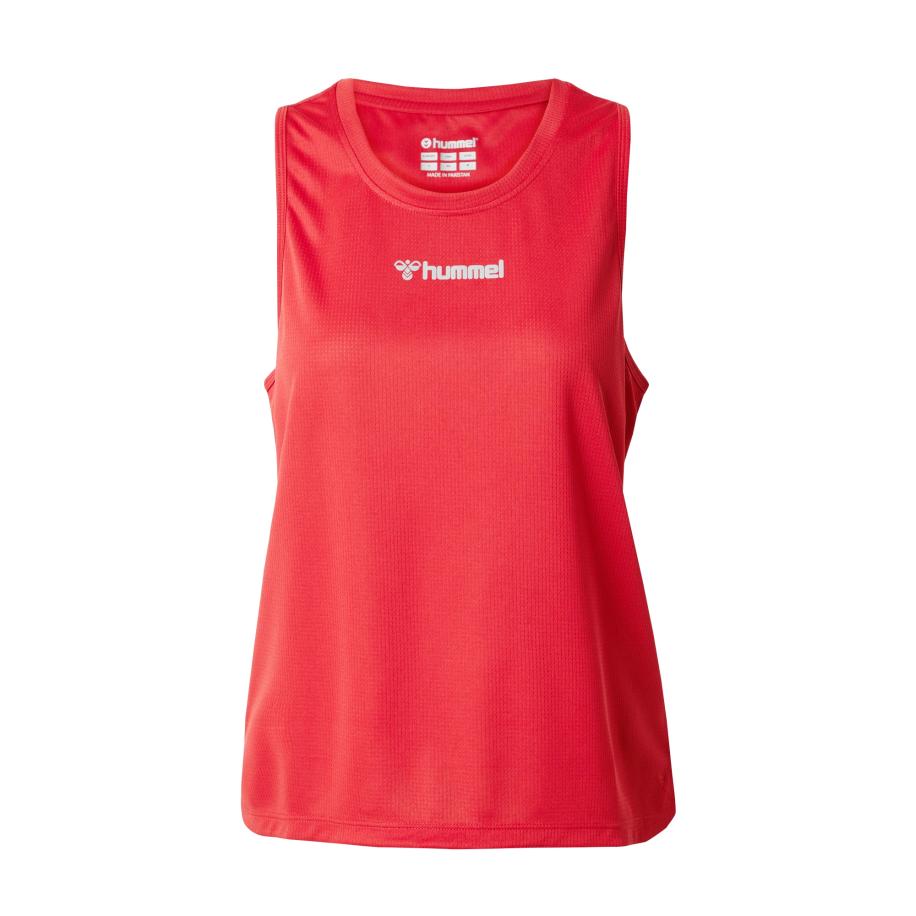 Hummel Hummel Shirt bloedrood / zilver -