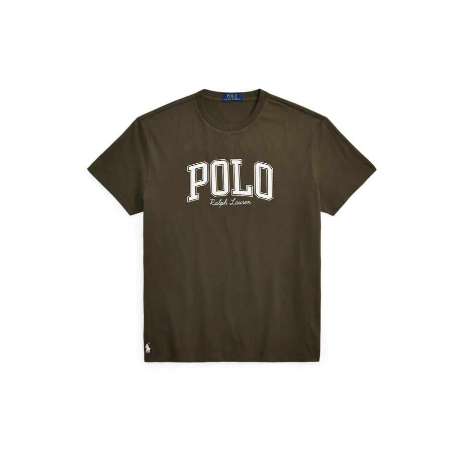 Polo Ralph Lauren Shirt olijfgroen / wit Groen